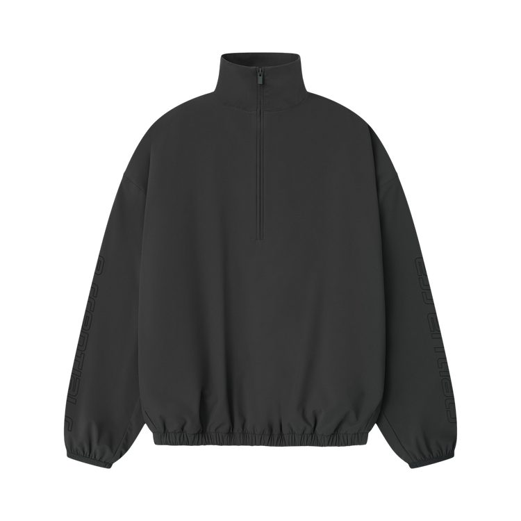 Fear of God Essentials Women's Womens Nylon Half Zip Track Jacket Iron Grey (2025)