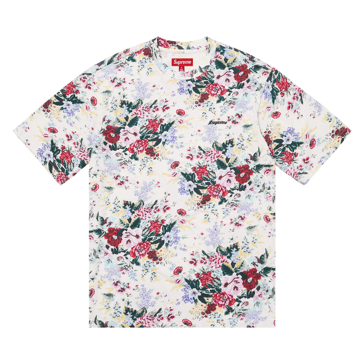 Supreme Washed S/S Top (SS26) Floral