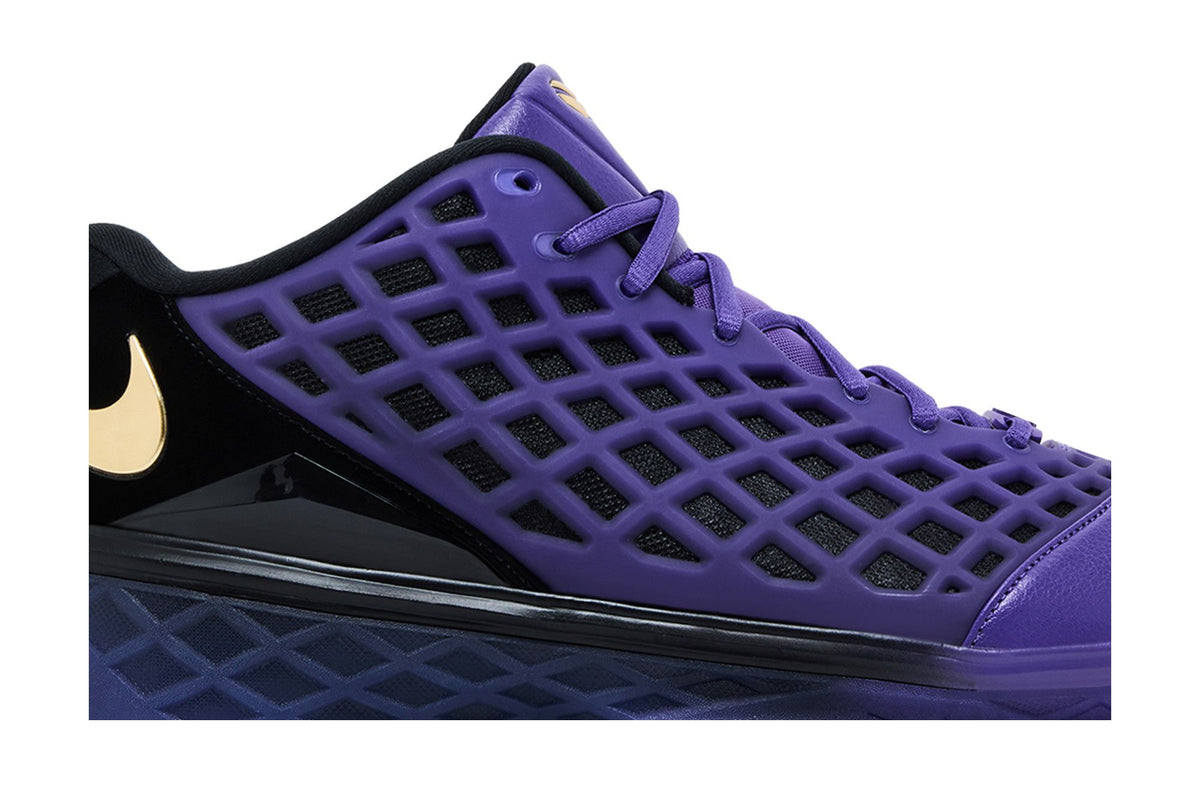 FC Barcelona x Nike Kobe 3 Low Protro Black Gold Metallic