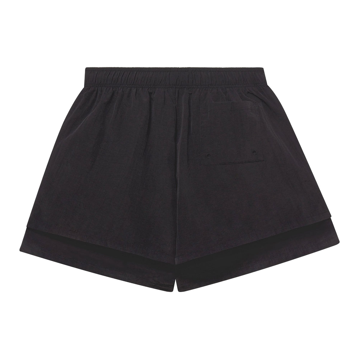 Sp5der OG Web Double Layer Short Black back