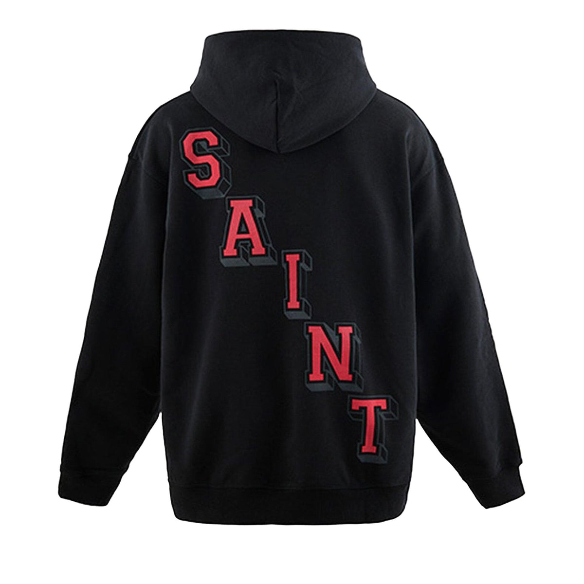 Jordan x Saint Michael Fleece Hoodie Black back