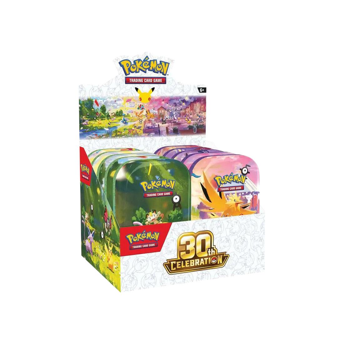 Pokémon 30th Celebration Mini Tin Display - Im Your Wardrobe