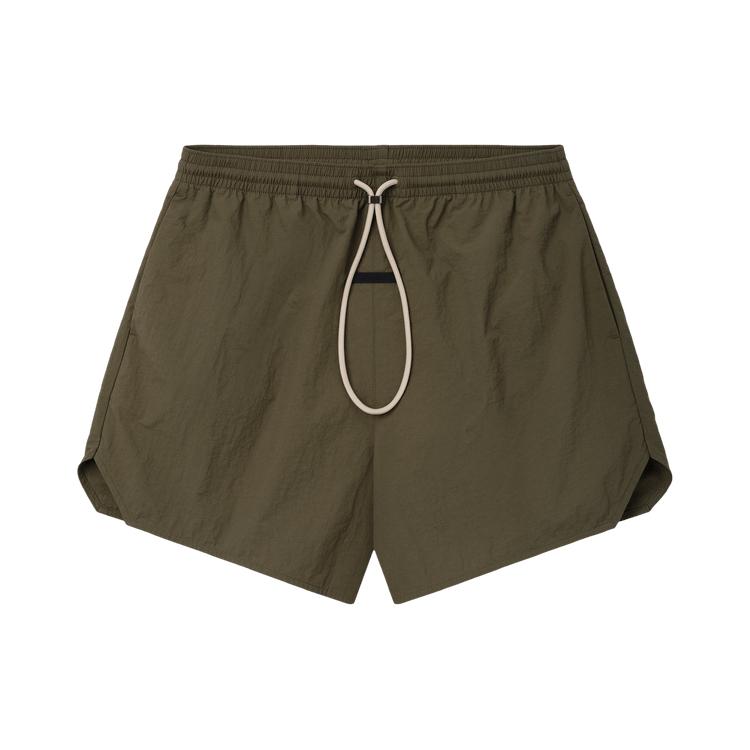 Fear of God Essentials Nylon Swim Short Moss (SS26)