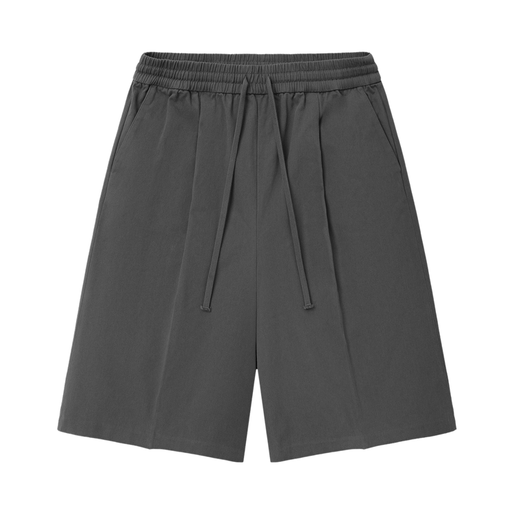 Fear of God Essentials Cotton Twill Relaxed Drawstring Short Iron Grey (SS26)