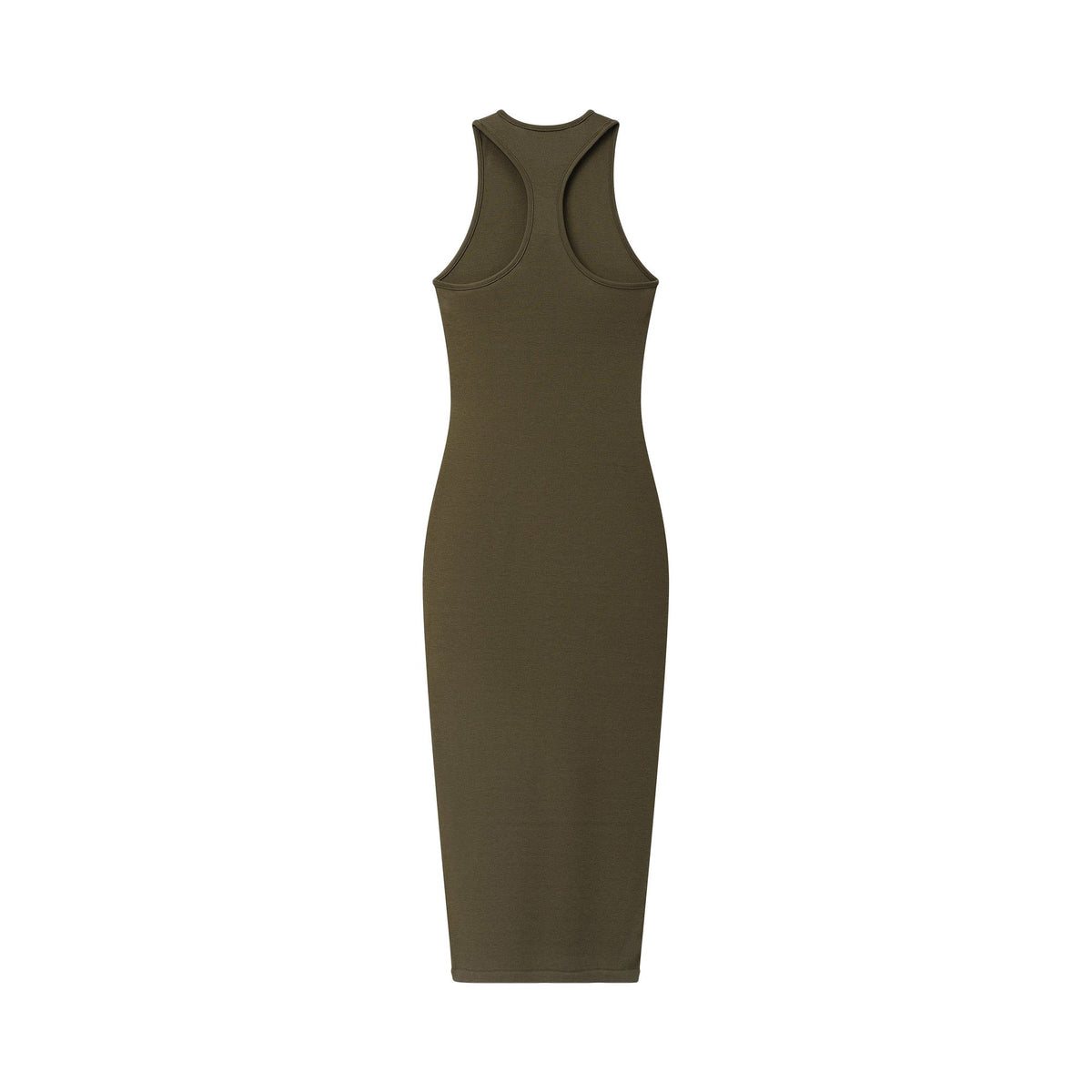 Fear of God Essentials Women's Soft Rib Racerback Dress Moss (SS26)