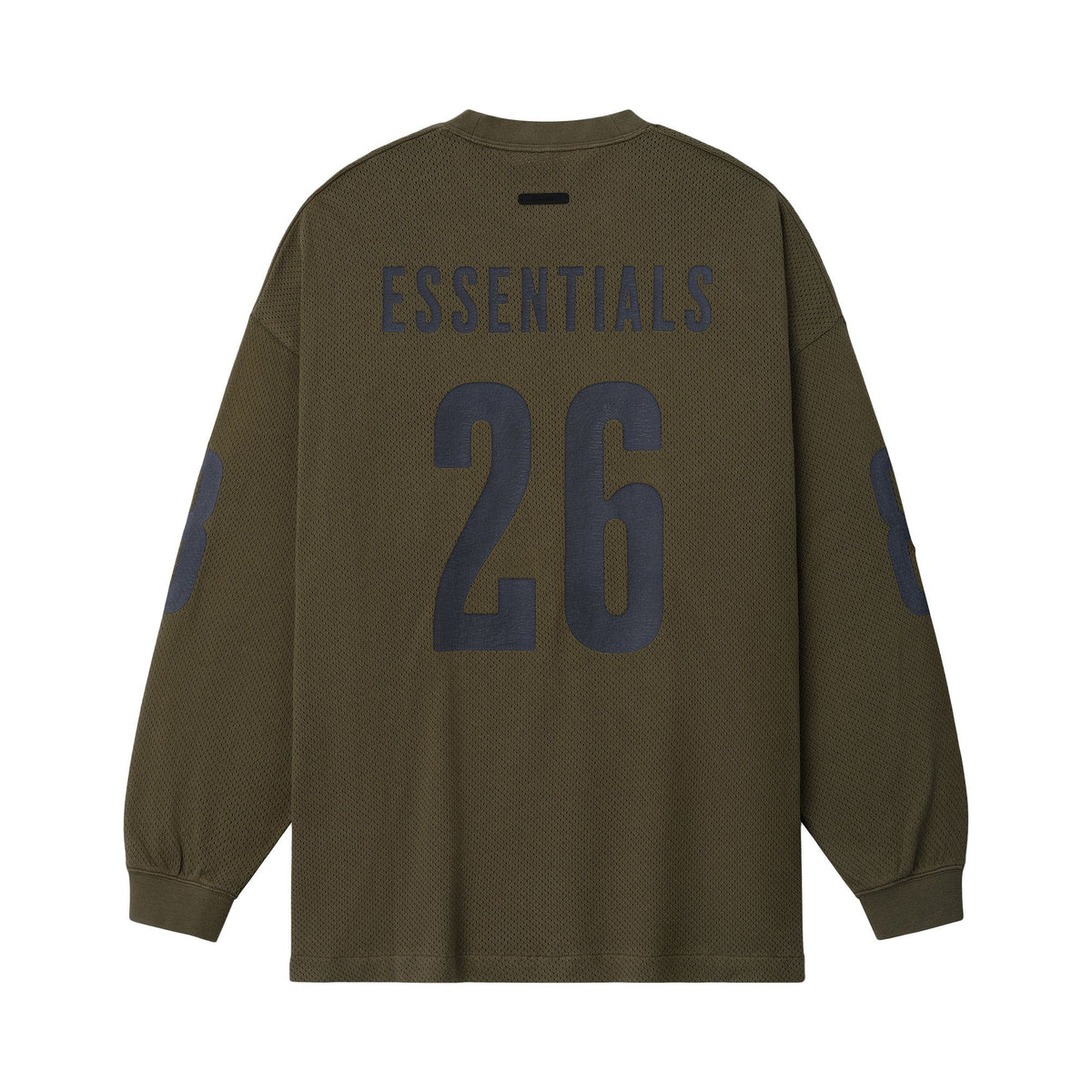 Fear of God Essentials Sport Mesh Merch Long Sleeve Tee Moss (SS26)