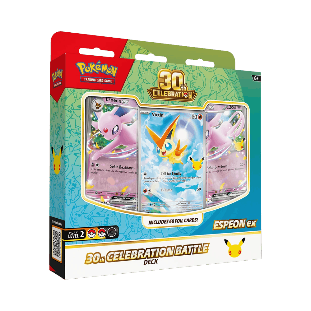 Pokémon 30th Celebration Battle Deck Espeon ex
