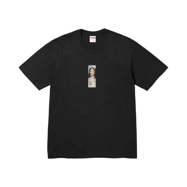 Supreme Prayer Card Box Logo Tee Black