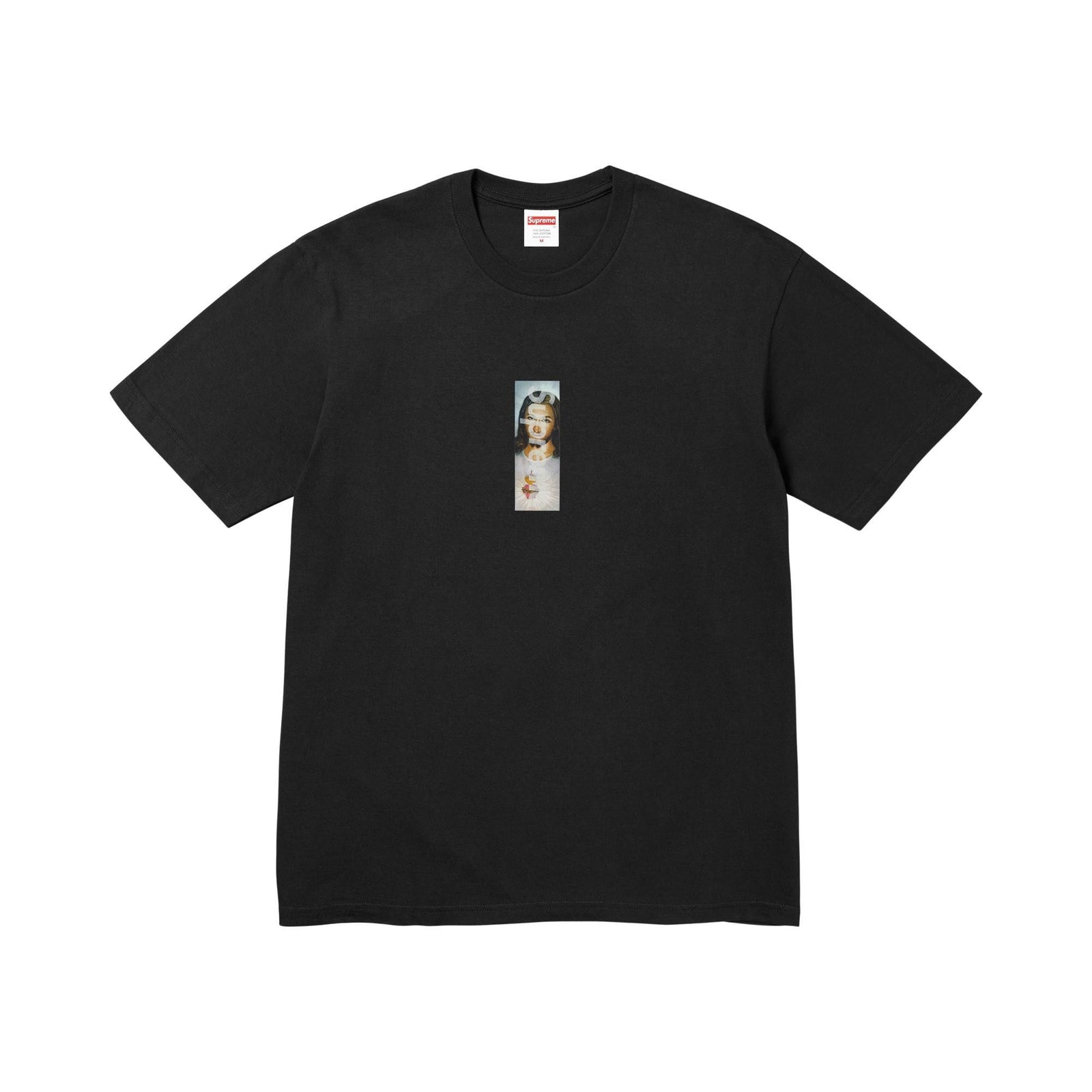 Supreme Prayer Card Box Logo Tee Black