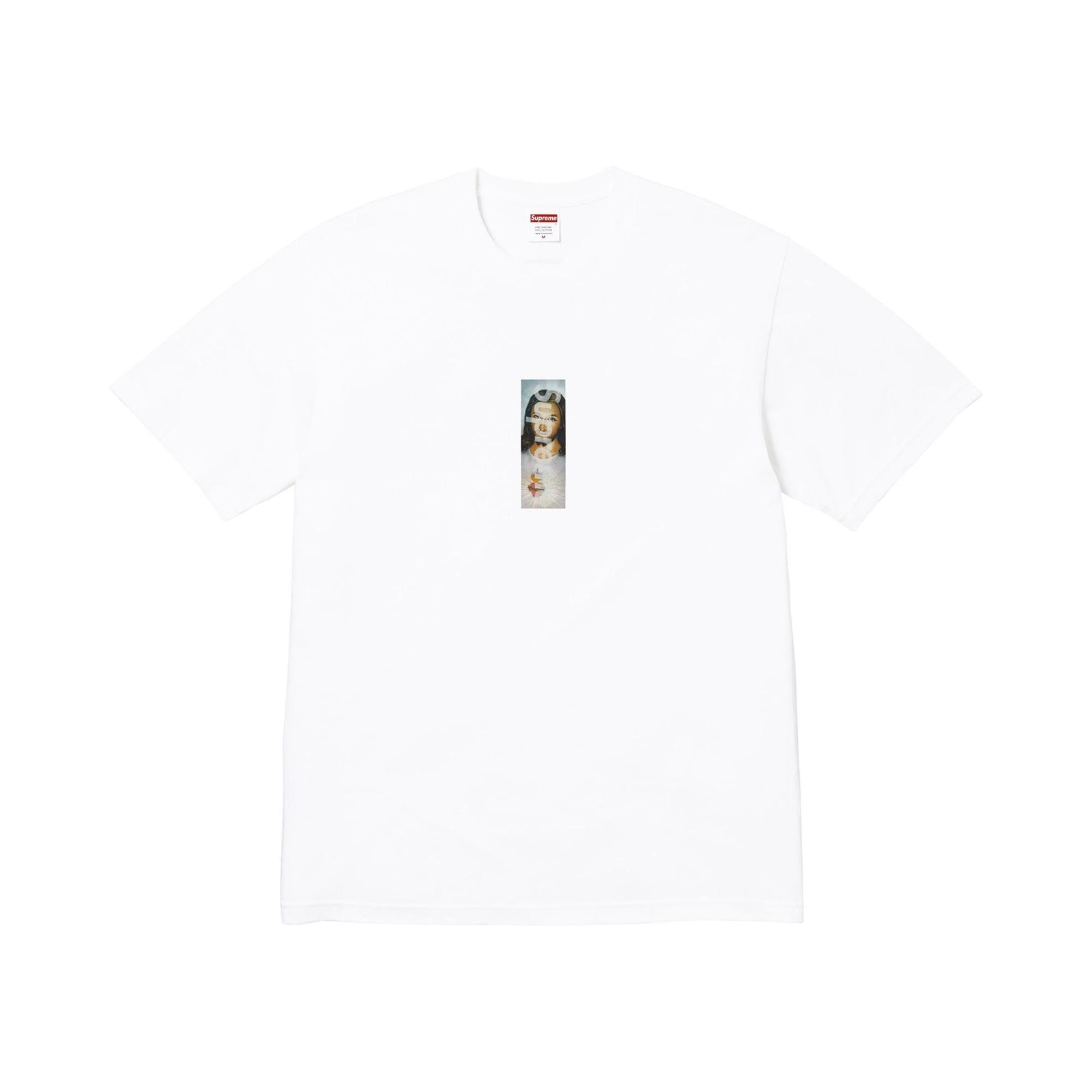 Supreme Prayer Card Box Logo Tee White
