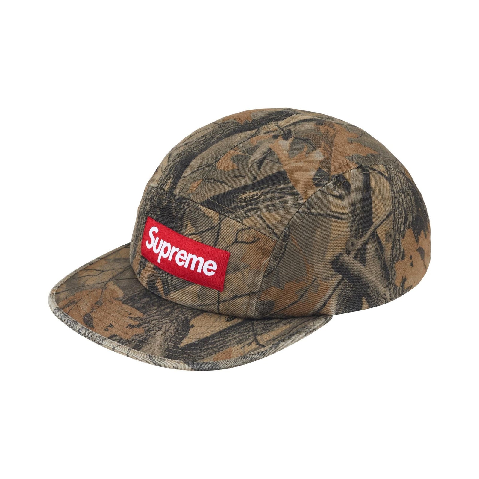 Supreme Washed Chino Twill Camp Cap (SS25) Realtree Hardwoods Camo - Im Your Wardrobe