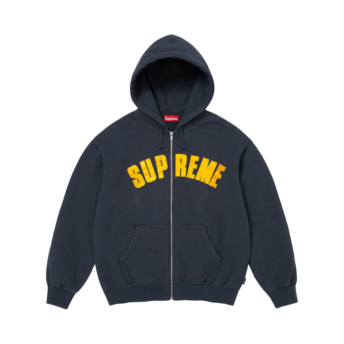 Supreme x Larry Clark Zip Up Hooded Sweatshirt Navy