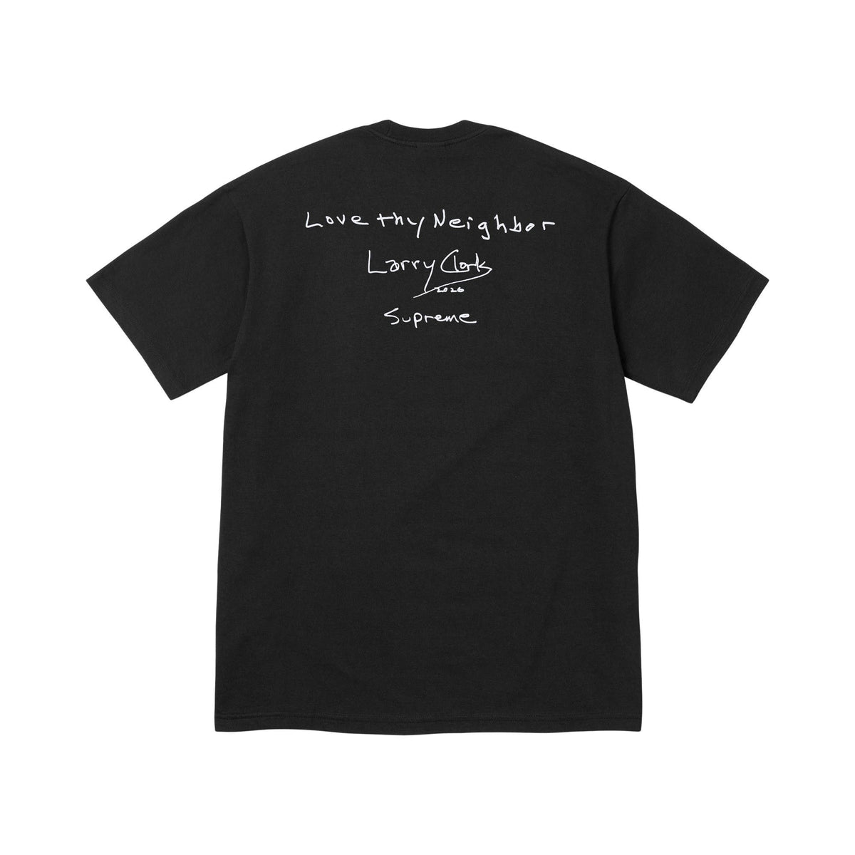 Supreme x Larry Clark Neighbor Tee Black