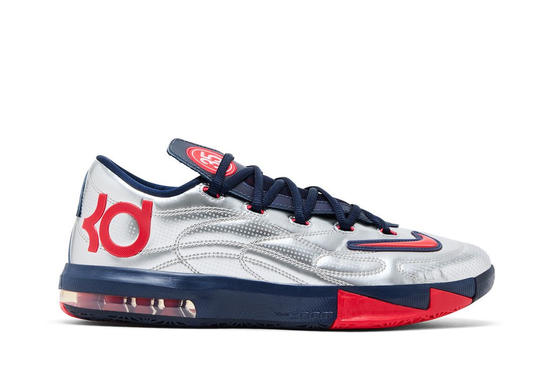 Nike KD 6 x PSG Metallic Silver College Navy
