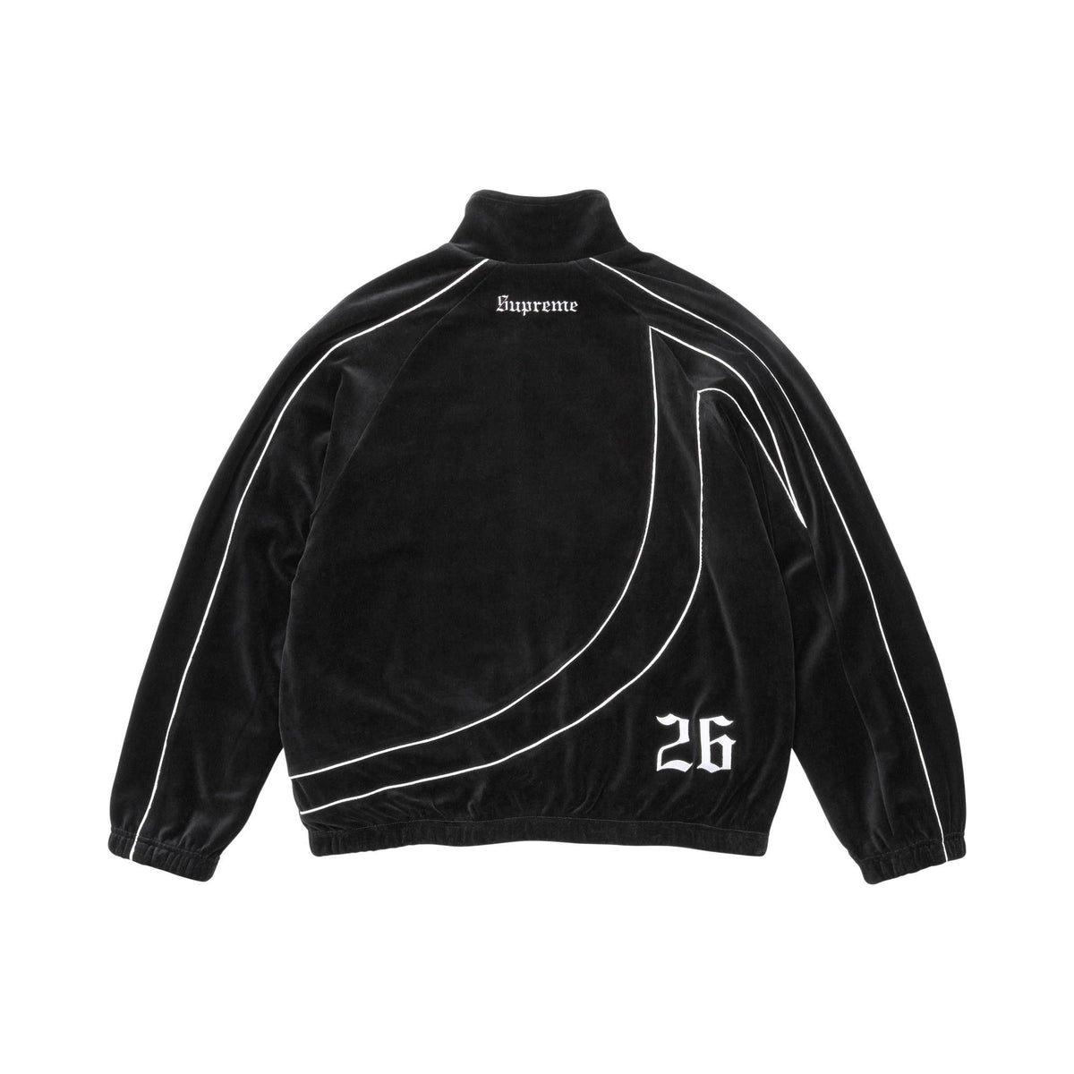 Supreme x Umbro Velour Track Jacket Black