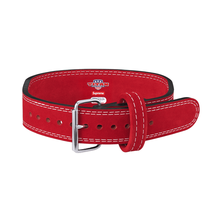Supreme x Titan Weight Belt Red