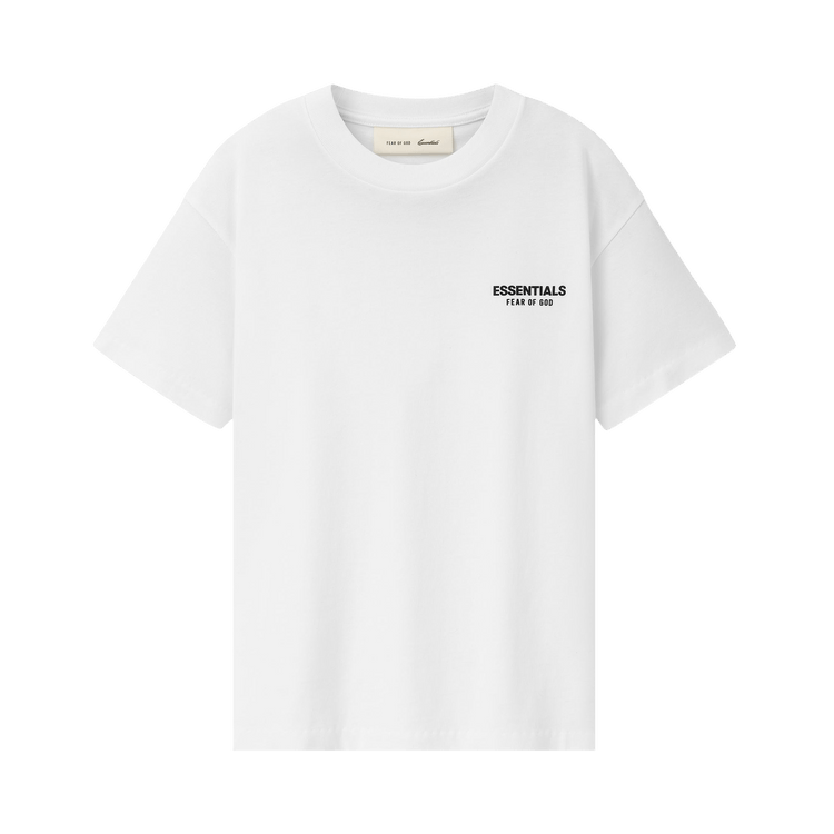 Fear of God Essentials Women's Classic Short Sleeve Tee Bright White (FW26)