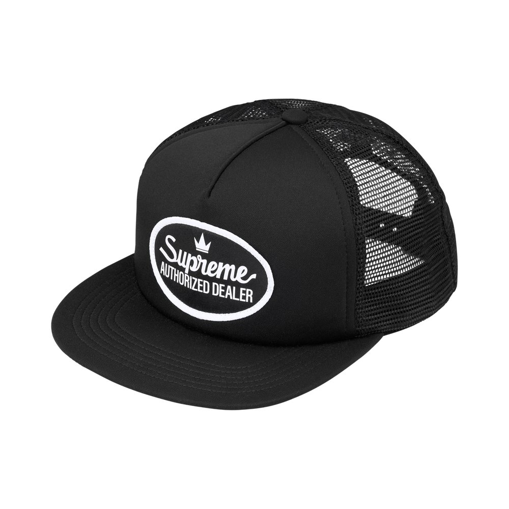Supreme Authorized Mesh Back 5-Panel (FW26) Black - Im Your Wardrobe