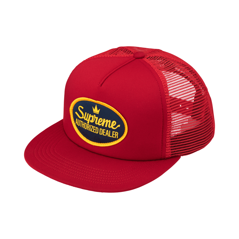 Supreme Authorized Mesh Back 5-Panel (FW26) Red - Im Your Wardrobe