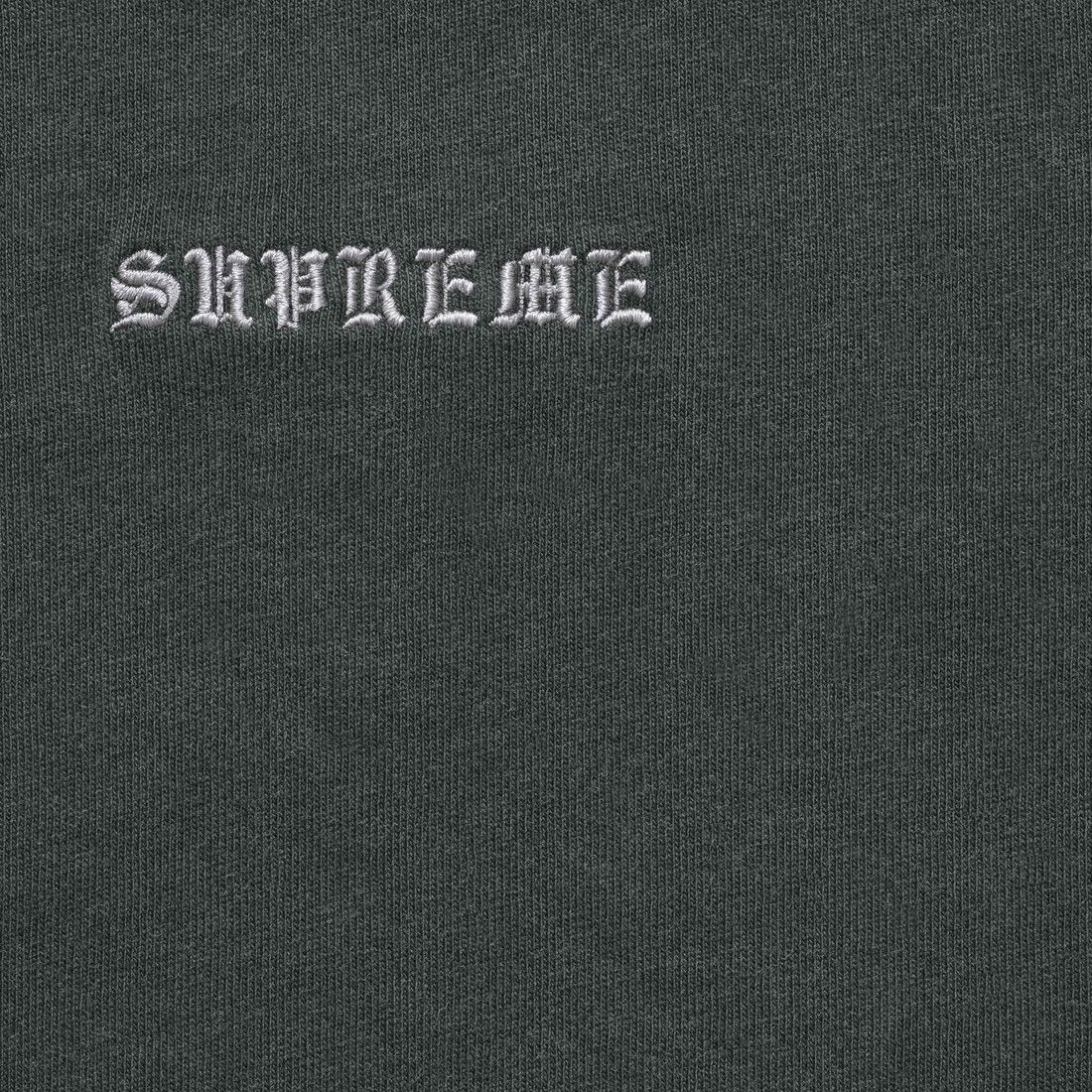 Supreme Washed Short-Sleeve Top Black - Im Your Wardrobe