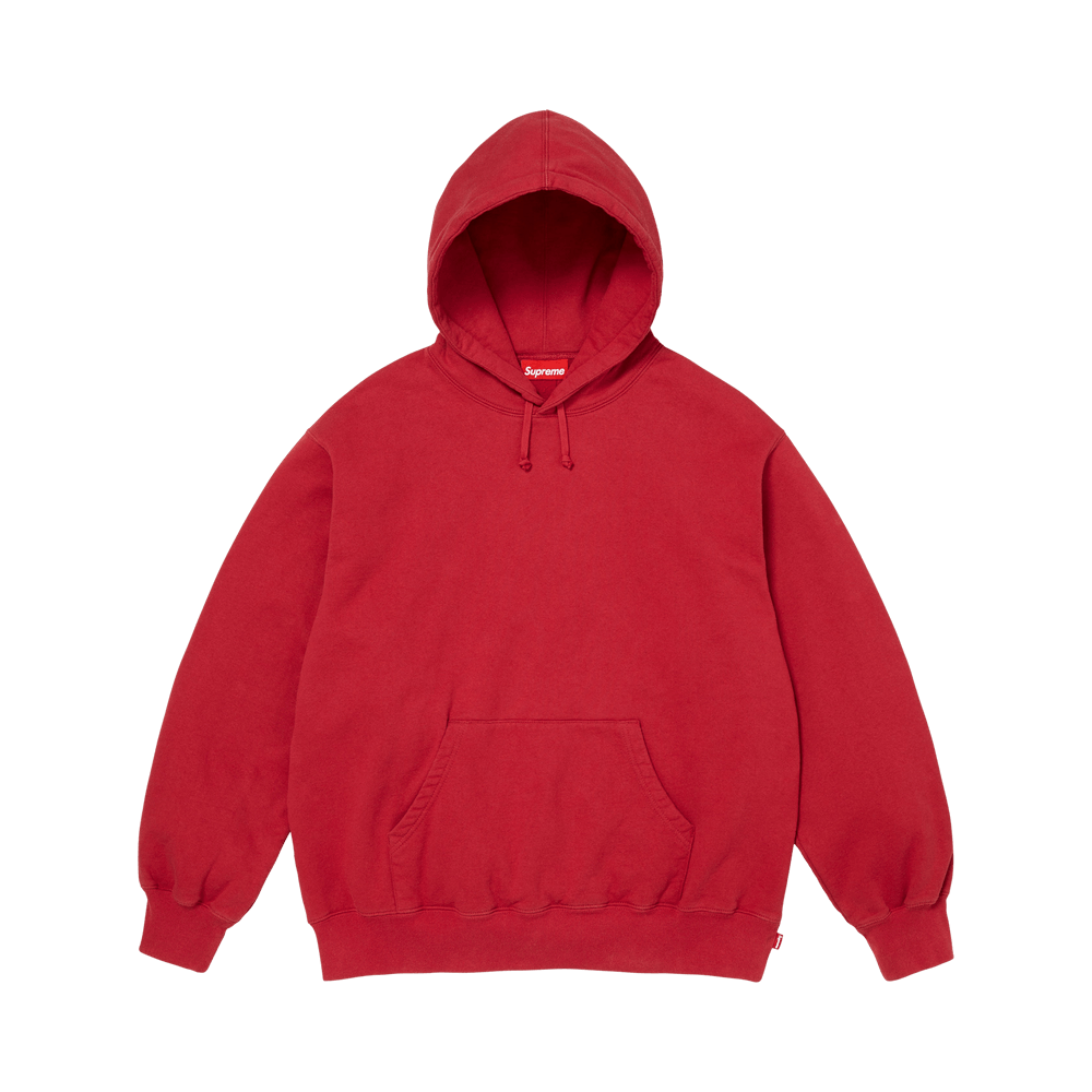 Supreme Mirrored Appliqué Hooded Sweatshirt Red - Im Your Wardrobe
