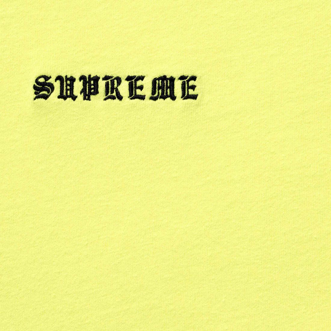 Supreme Washed Short-Sleeve Top Yellow - Im Your Wardrobe