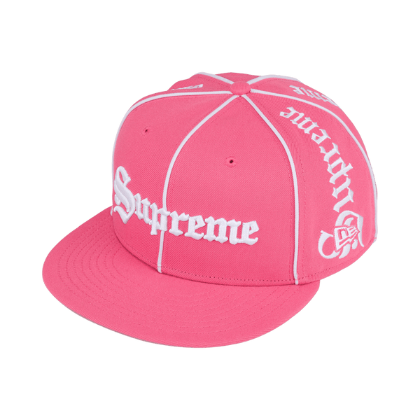 Supreme Piping Script New Era Pink - Im Your Wardrobe