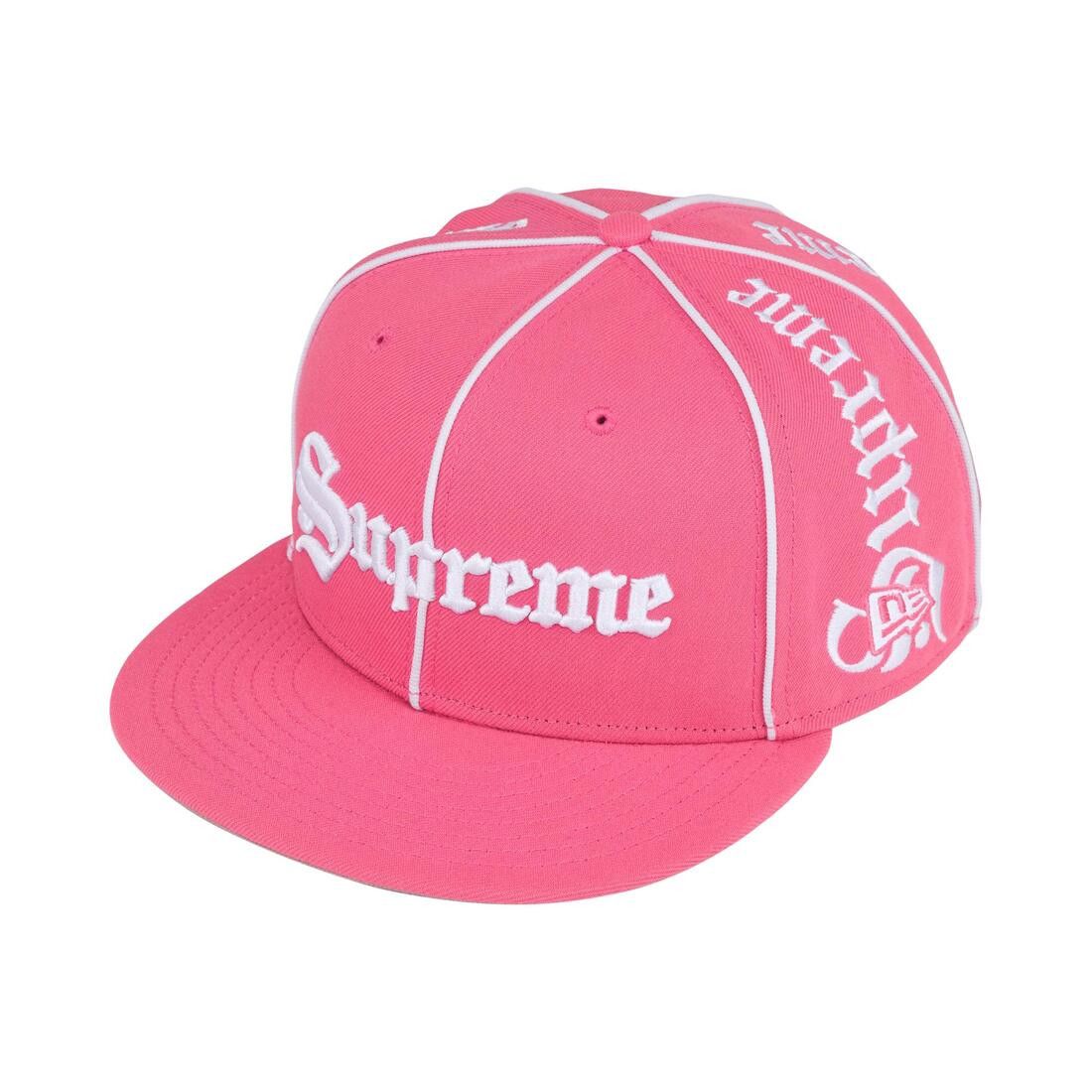 Supreme Piping Script New Era Pink - Im Your Wardrobe