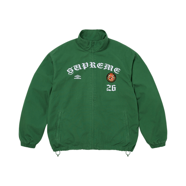 Supreme x Umbro Cotton Ripstop Track Jacket Green - Im Your Wardrobe