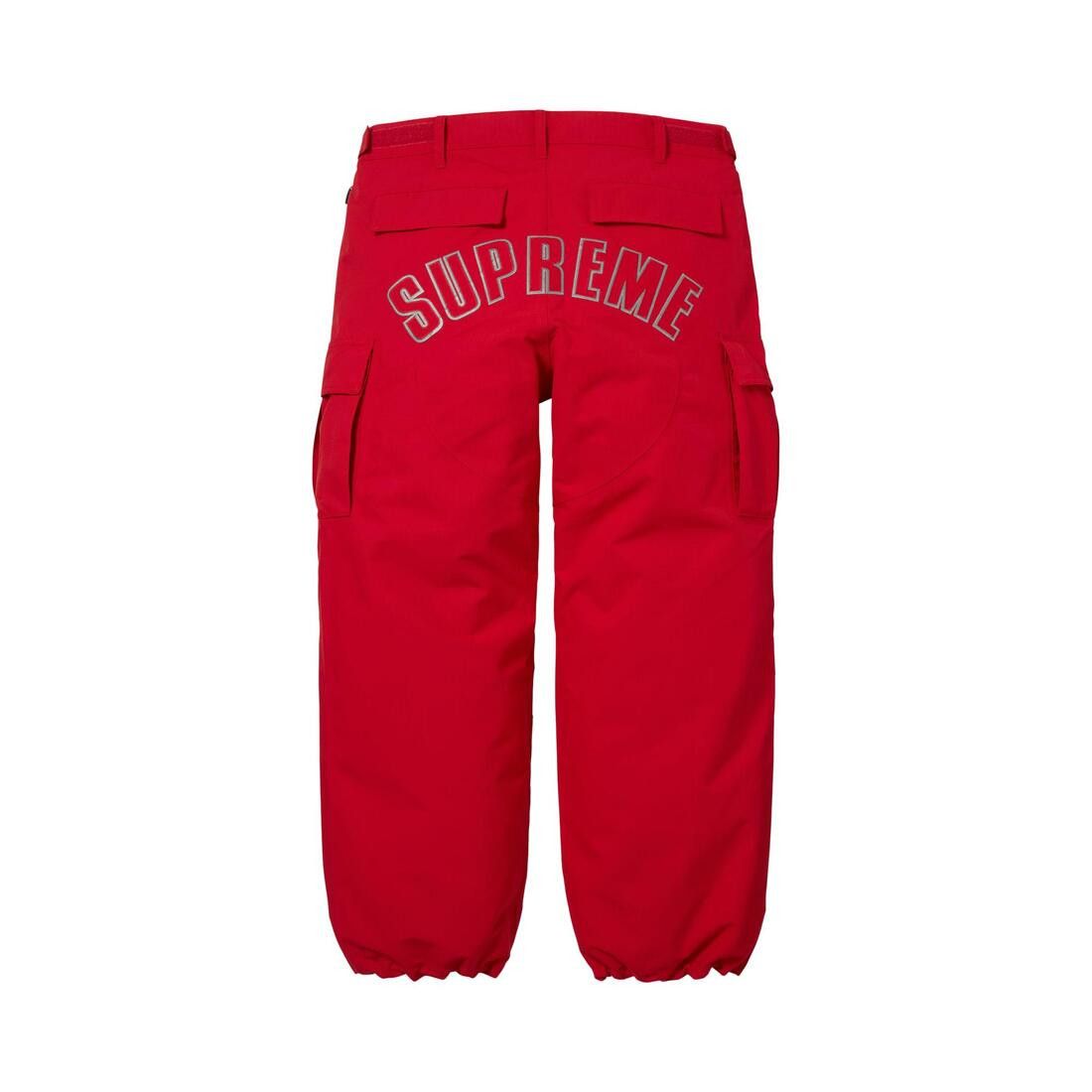 Supreme GORE-TEX Cargo Pant Red - Im Your Wardrobe