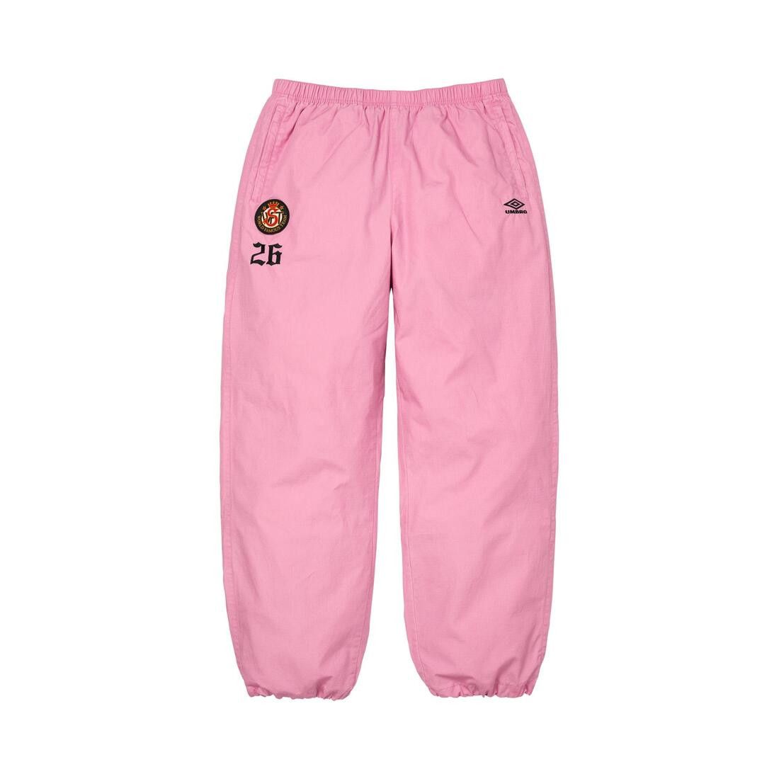Supreme x Umbro Cotton Ripstop Track Pant Pink - Im Your Wardrobe