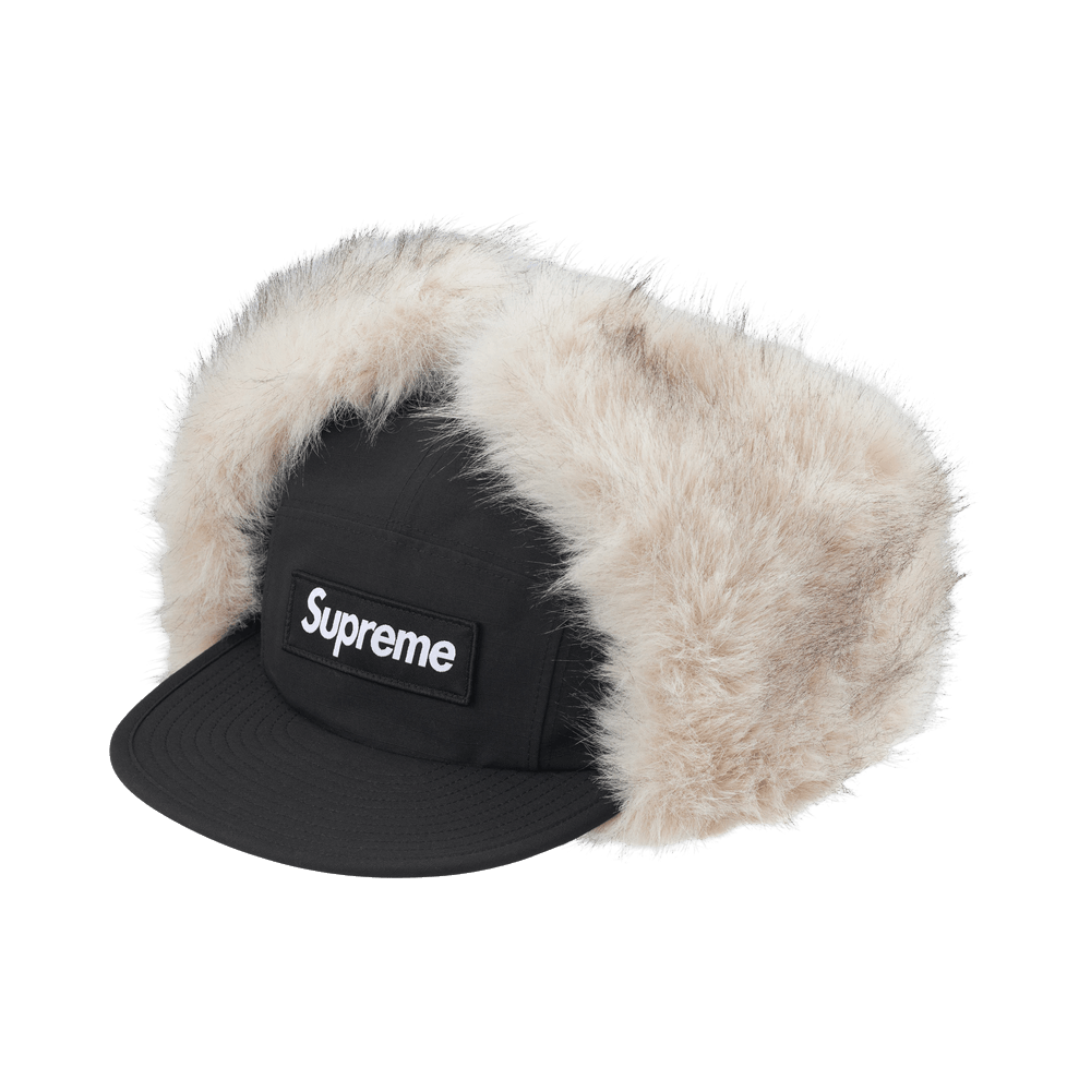 Supreme GORE-TEX Earflap Camp Cap Black - Im Your Wardrobe