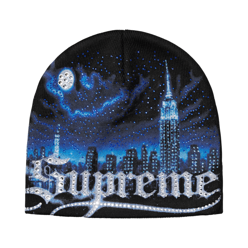 Supreme Cityscape Beanie Black - Im Your Wardrobe