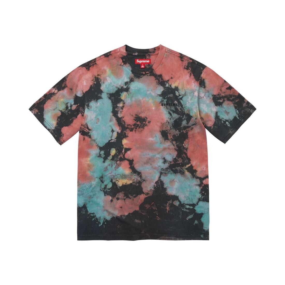 Supreme Washed Short-Sleeve Top Tie Dye - Im Your Wardrobe