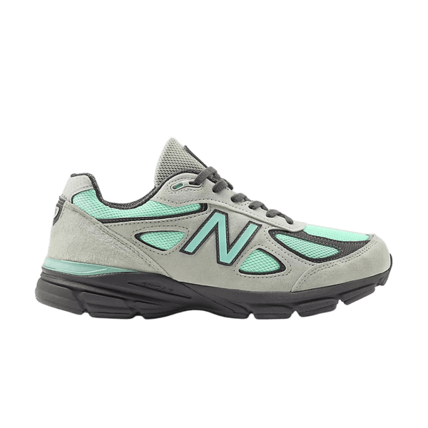 New Balance 990v4 Made in USA Silver Moss Bright Mint