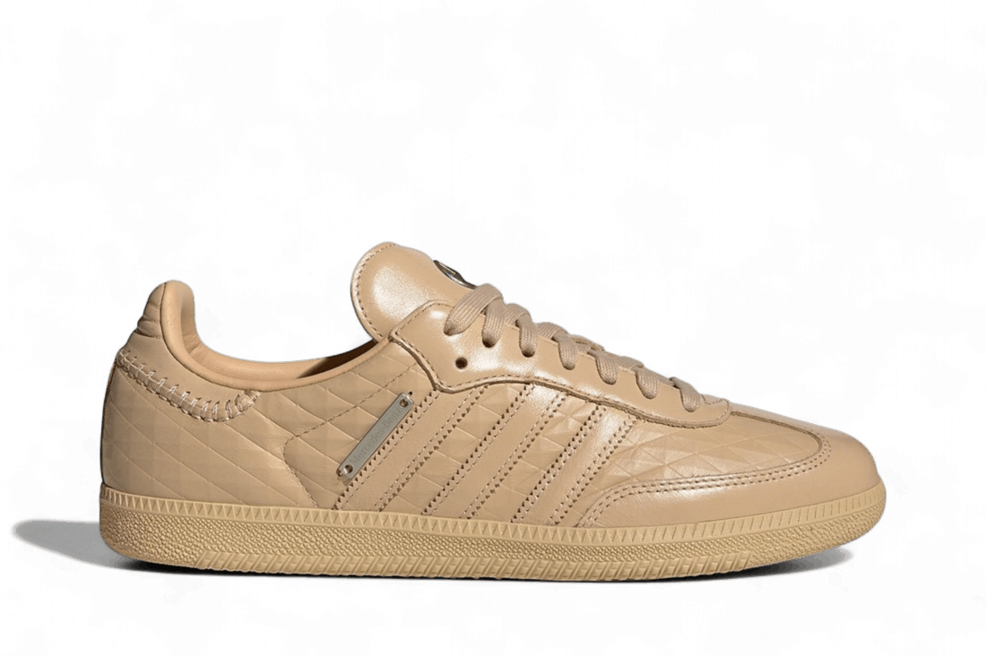Mercedes-Benz x adidas Samba OG Magic Beige Silver Metallic