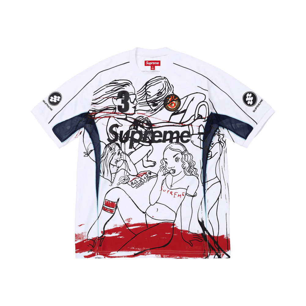 Supreme x Rita Ackermann Jersey White