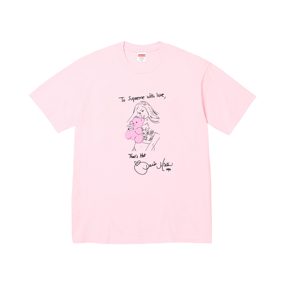 Supreme Paris Tee Light Pink