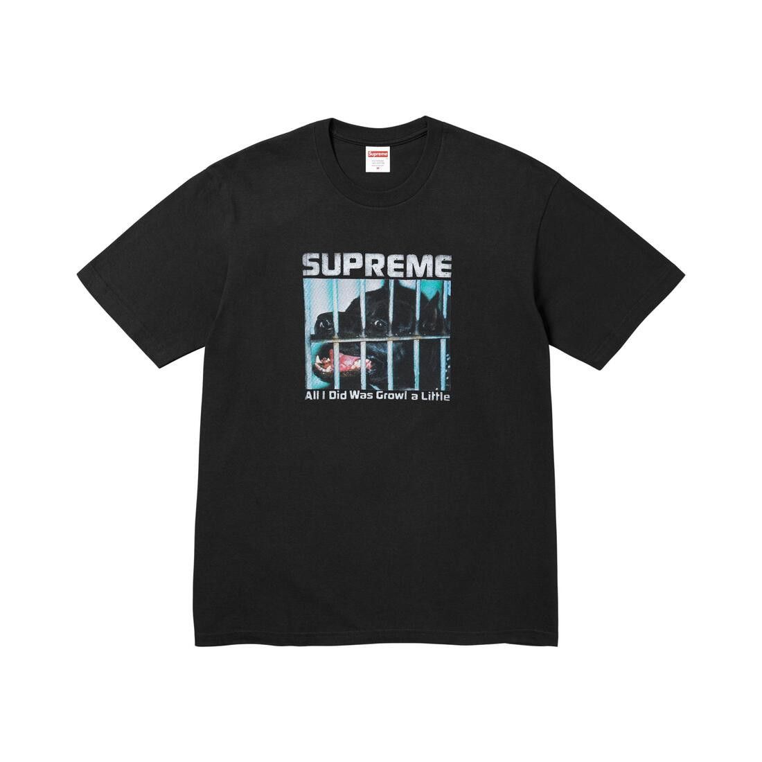 Supreme Growl Tee Black