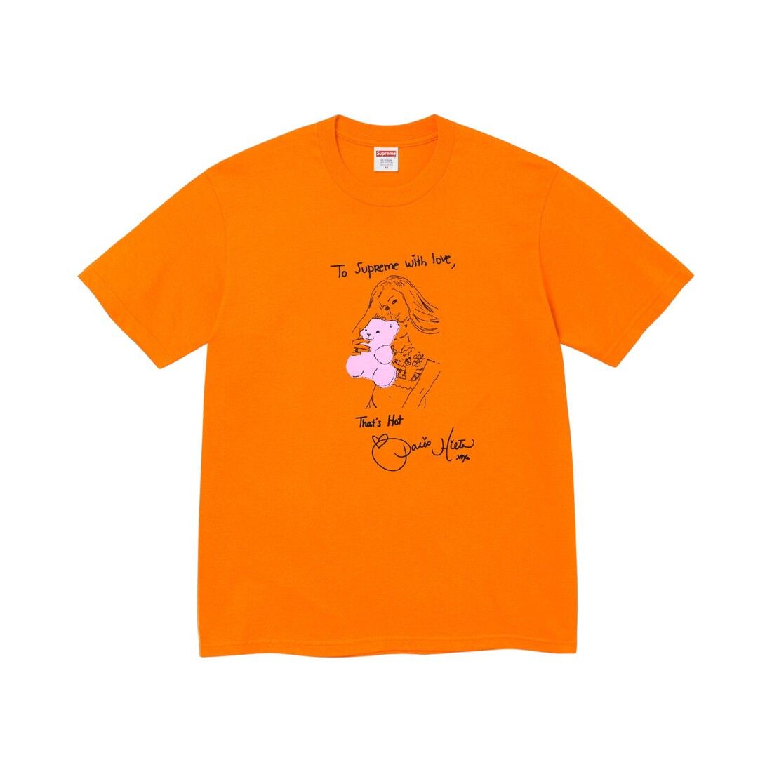 Supreme Paris Tee Orange