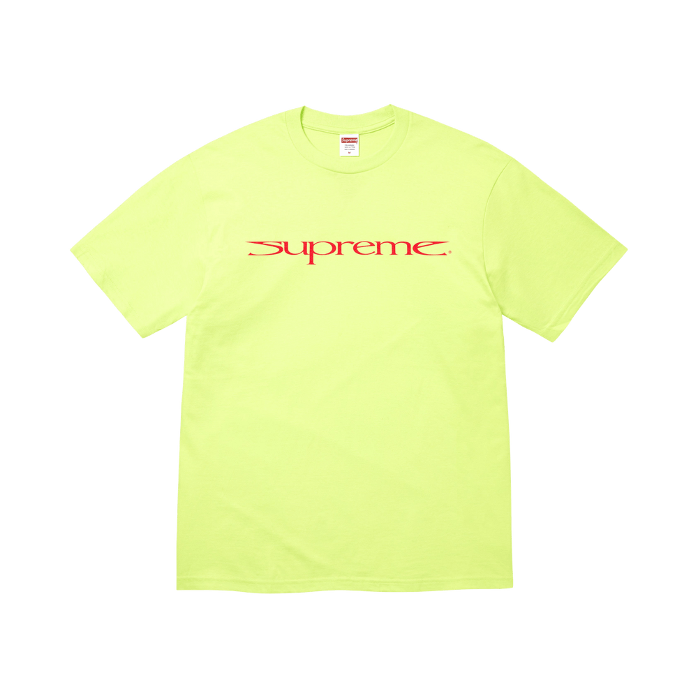 Supreme Sharp Tee Bright Yellow