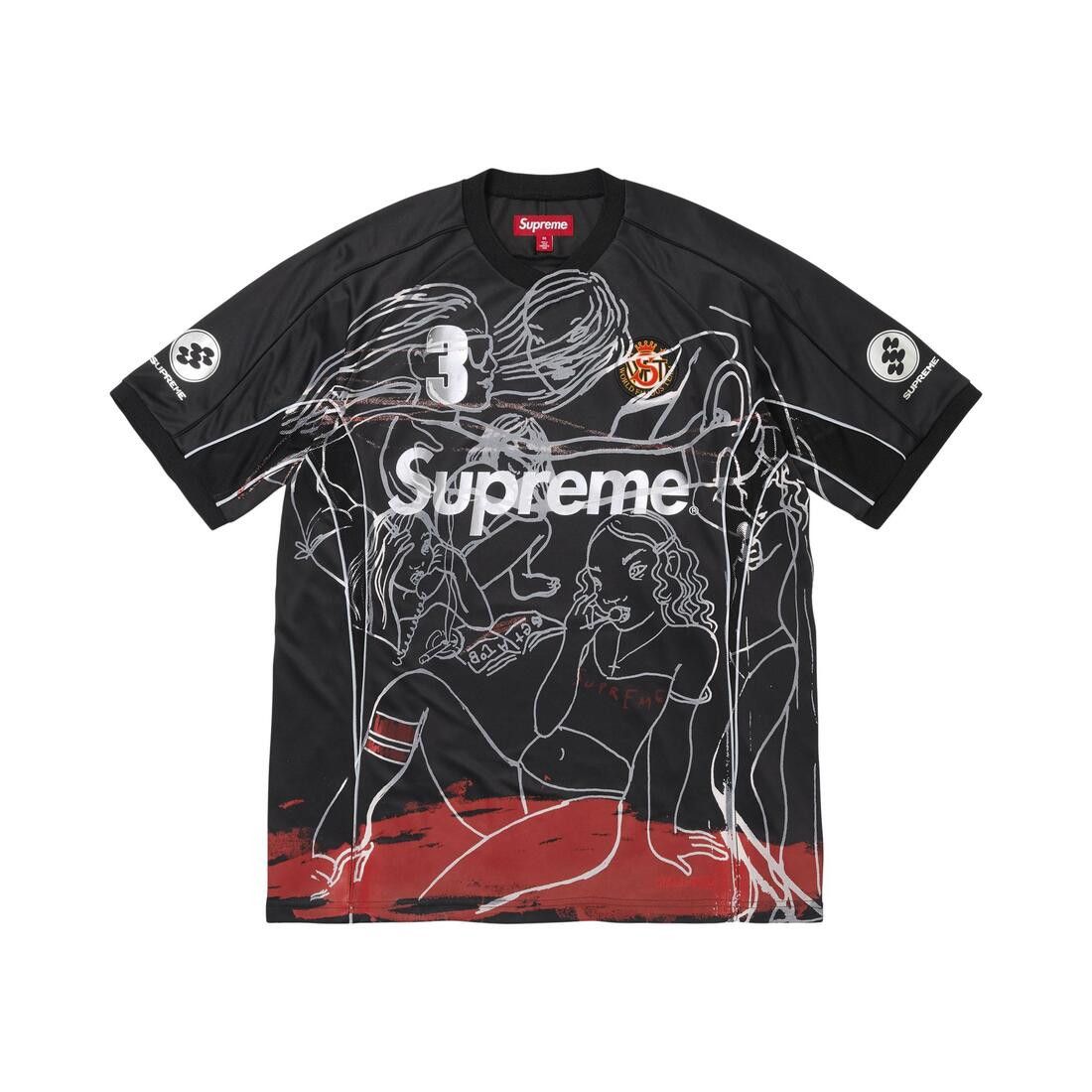 Supreme x Rita Ackermann Jersey Black