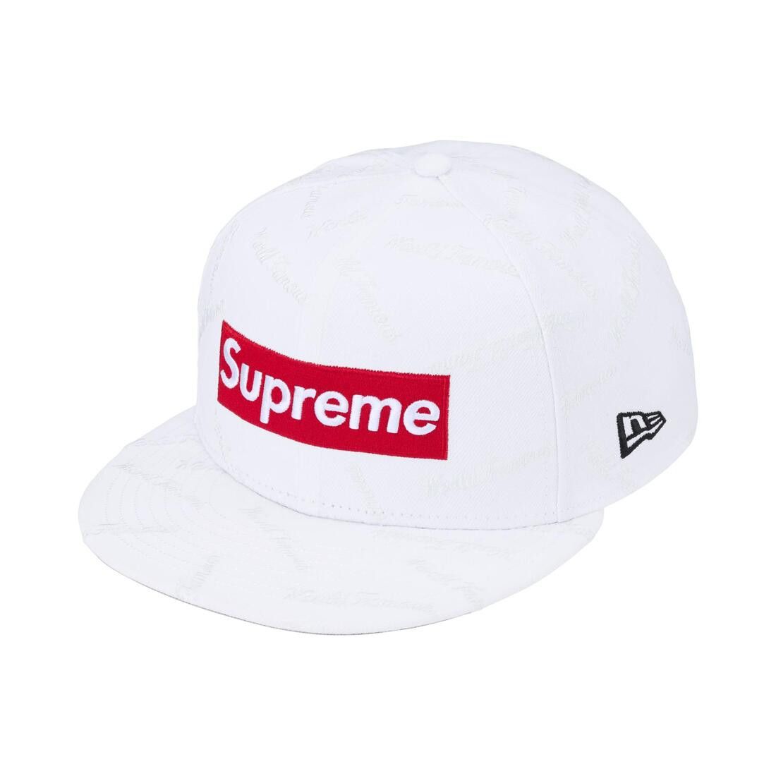 Supreme World Famous Box Logo New Era White