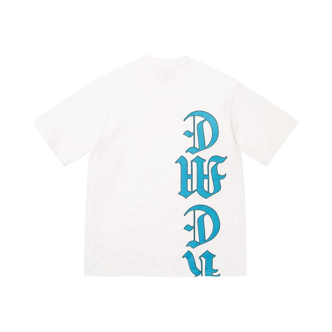 Supreme Cracked Vertical Short-Sleeve Top White