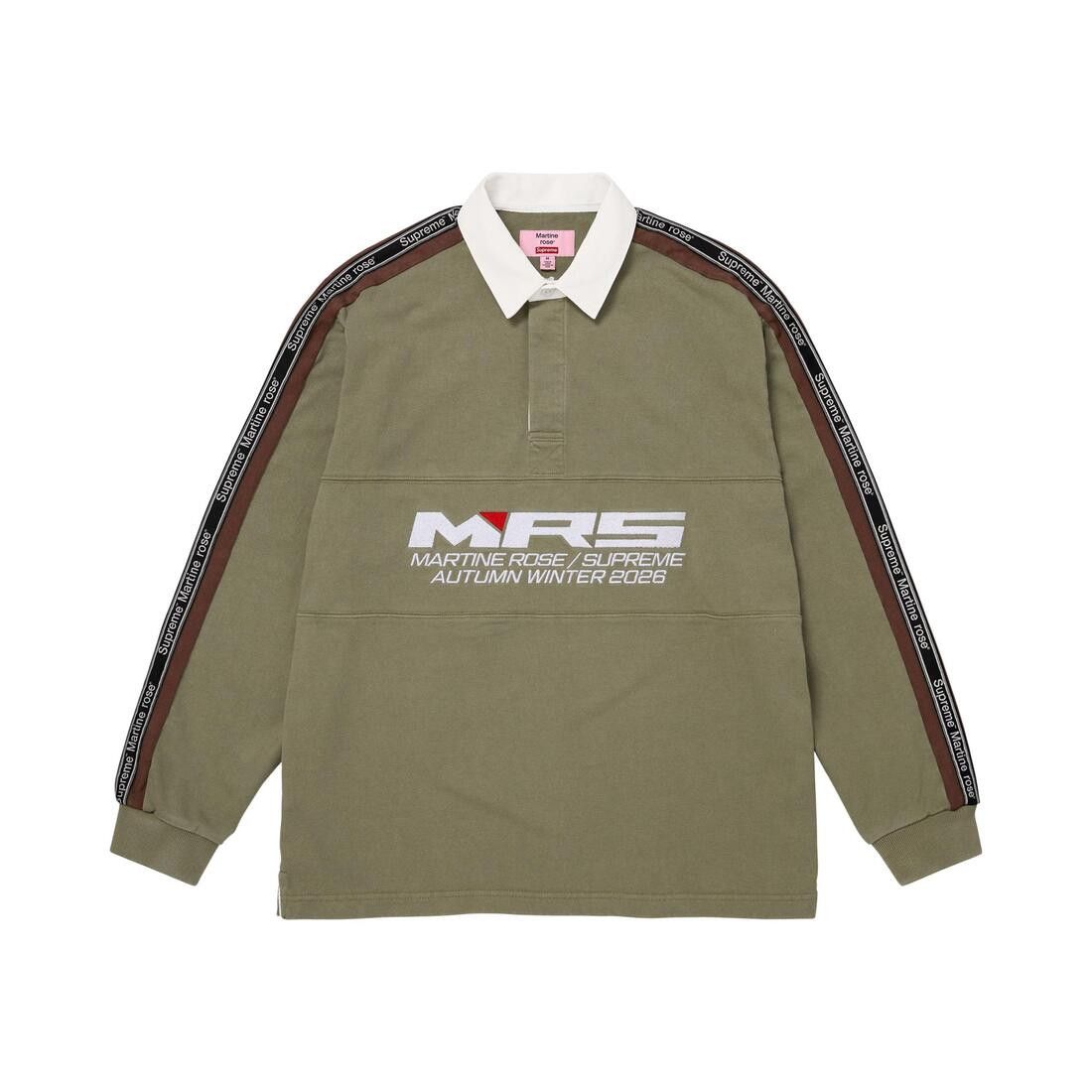 Supreme x Martine Rose Rugby Olive