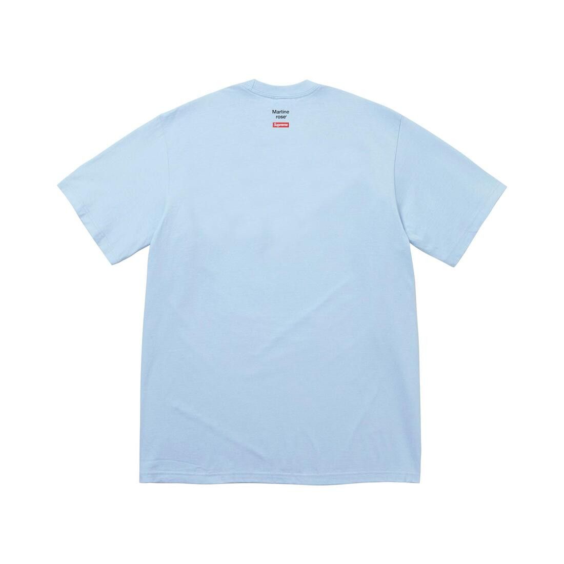 Supreme x Martine Rose Champion Tee Powder Blue