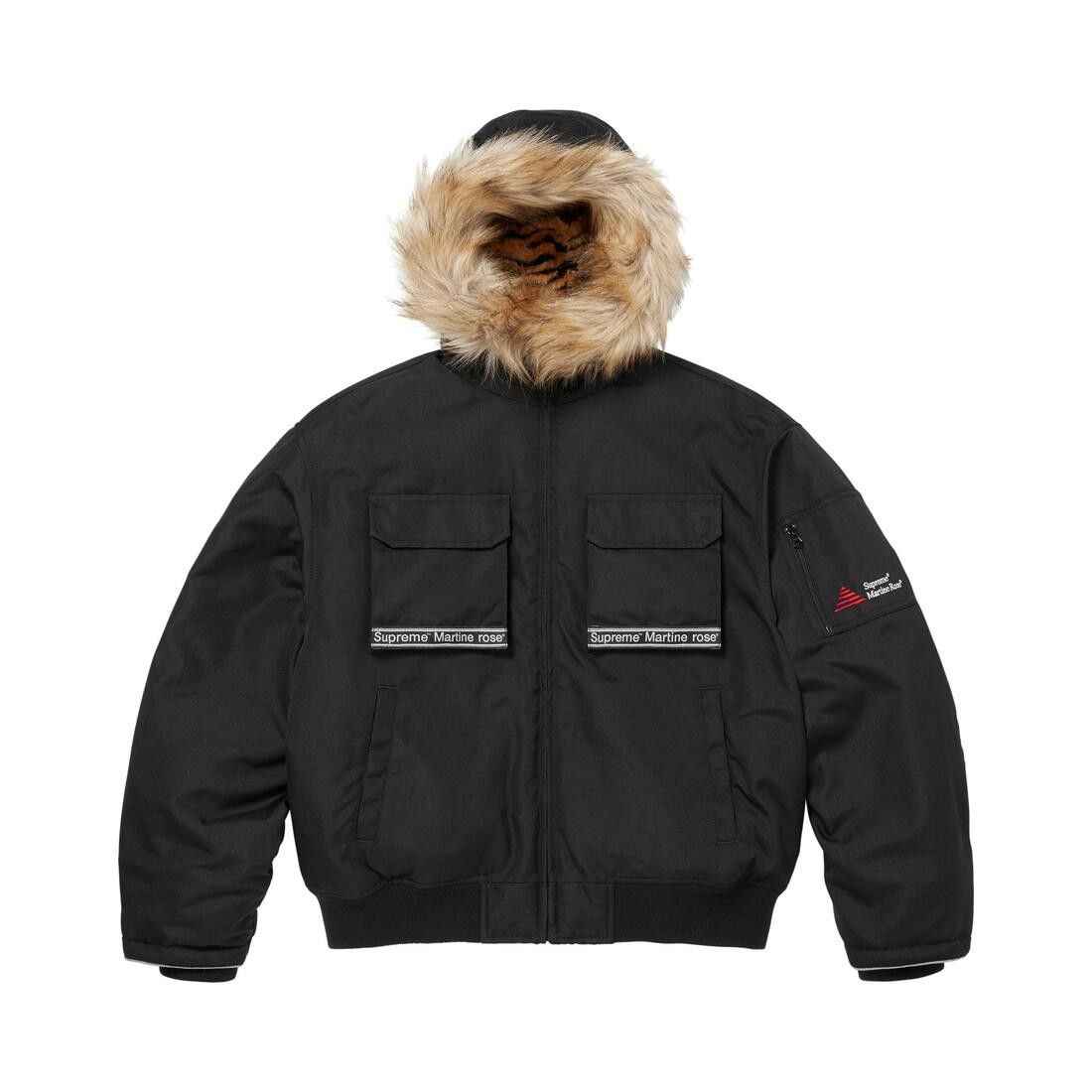 Supreme x Martine Rose Lined Cordura Hooded Jacket Black