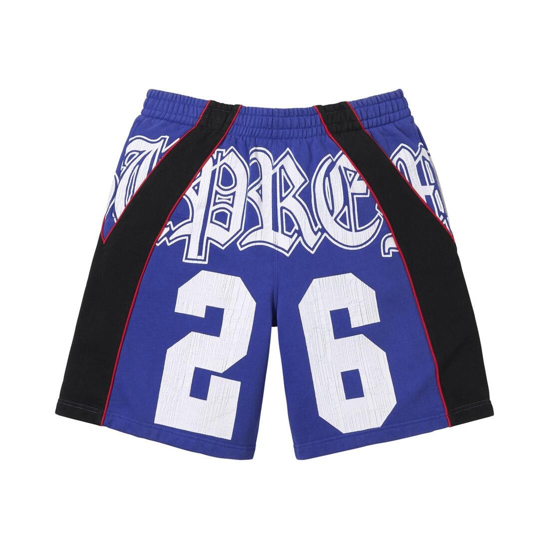 Supreme Paneled Sweatshort Royal