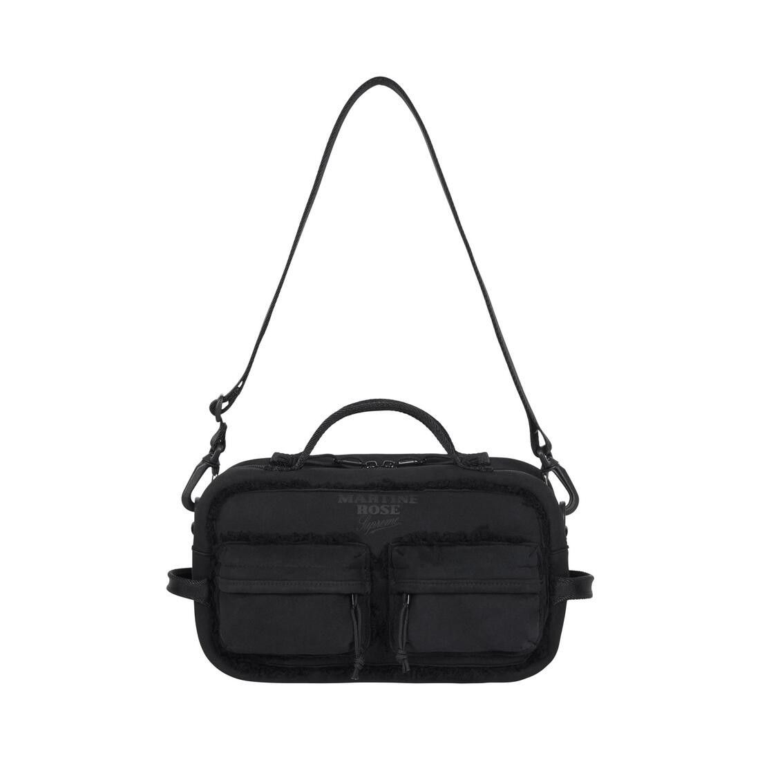 Supreme x Martine Rose Shearling Mini Duffle Bag Black