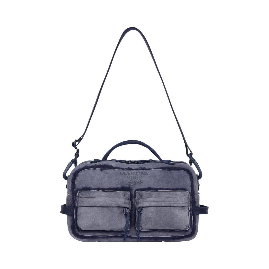Supreme x Martine Rose Shearling Mini Duffle Bag Navy